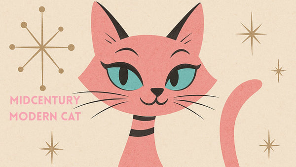 Midcentury Modern Cat